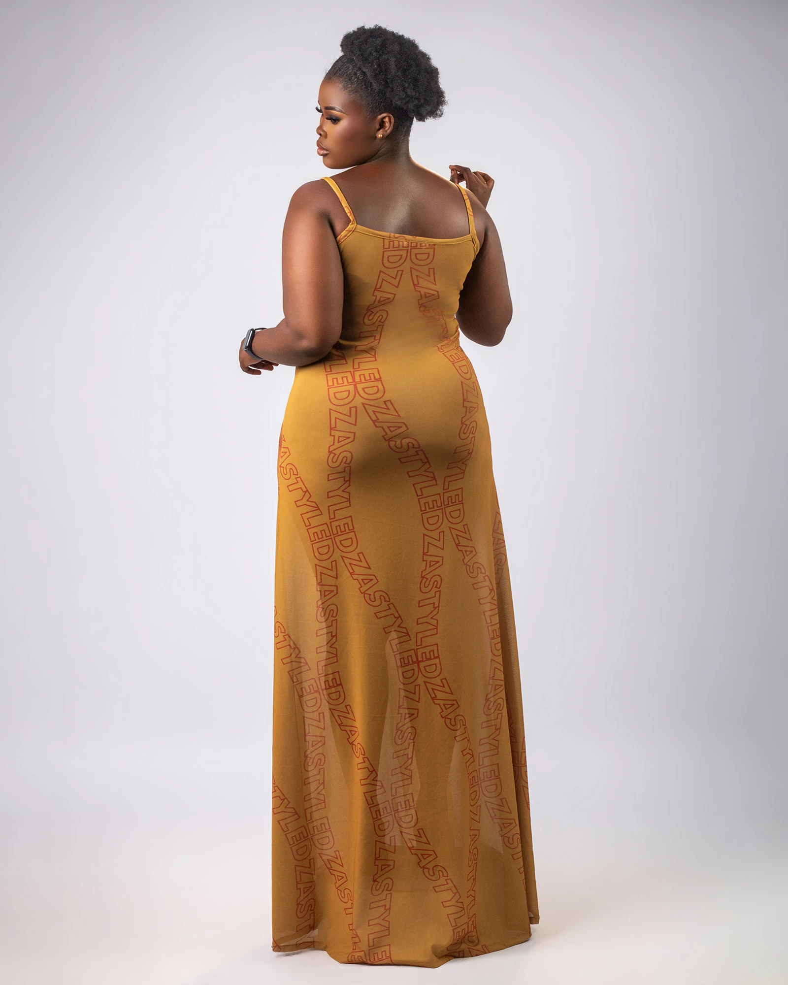 Mustard Signature Sleeveless Dress - Image 2