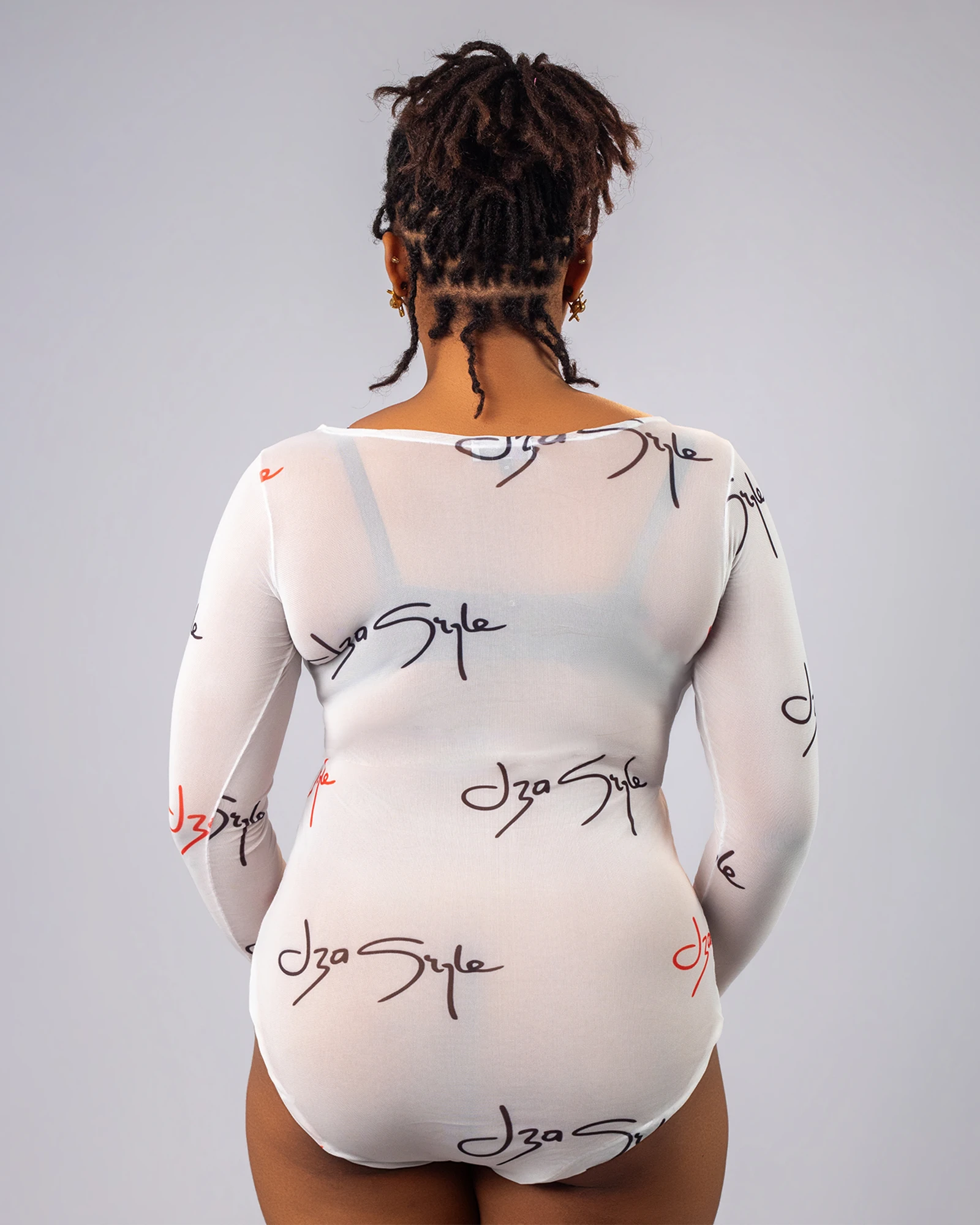 White Signature Bodysuit - Image 3