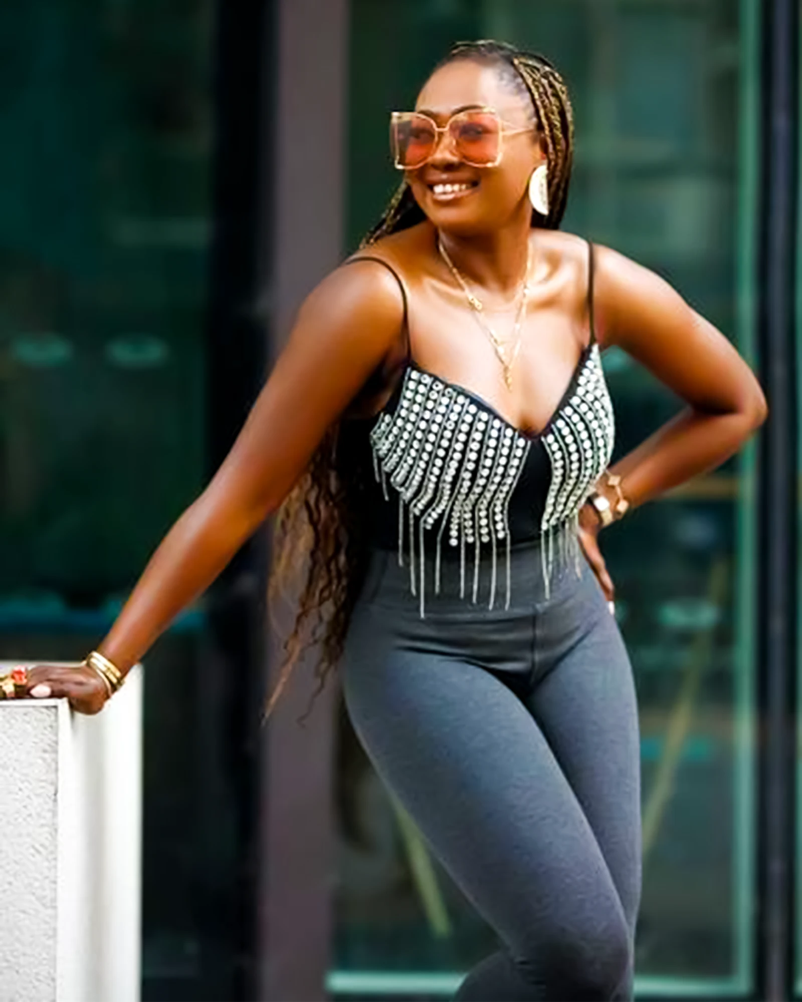 Classic Signature Leggings - Grey - Image 4