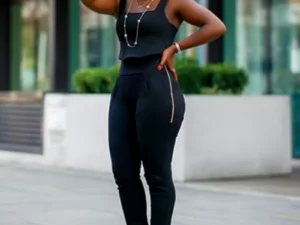 DzaStyle-signature-zipper-leggings-black